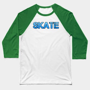 Skate Tshirt Designer Baseball T-Shirt